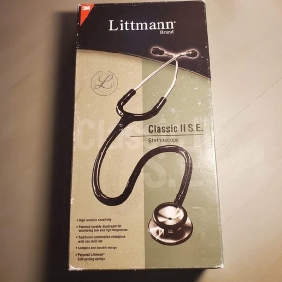 3M Littman Classic II S. E. Stethoscope #2201 plus Parts NIB - Picture 1 of 7